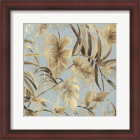 Framed Gold Palms I