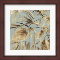 Framed Gold Palms II