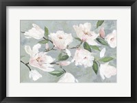 Framed Soft Pink Magnolias