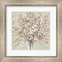 Framed Peach Blossom