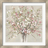 Framed Peach Blossom