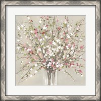 Framed Peach Blossom