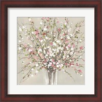 Framed Peach Blossom