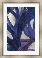 Framed Blue Abstraction I