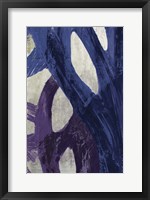 Framed Blue Abstraction II