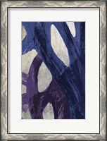 Framed Blue Abstraction II