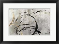Framed Grey Abstract II