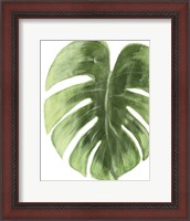 Framed Palm Green I