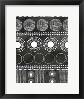 African I Black Version Framed Print