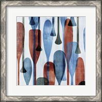 Framed 'Paddles II' border=