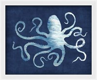 Framed 'Octopus Blues' border=
