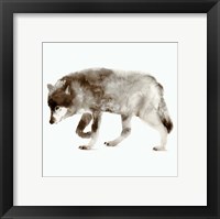 Framed 'Wolf' border=