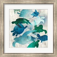 Framed Leatherback I