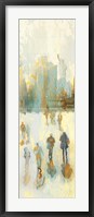 NY Shadows II Framed Print