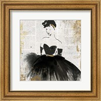 Framed Lady in Black I