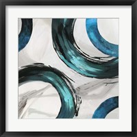 Framed Teal Ring II