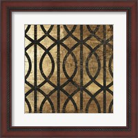 Framed 'Art Deco III' border=