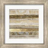 Framed Klimt Stripes