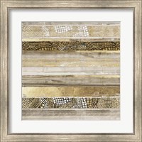 Framed Klimt Stripes