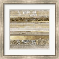 Framed Klimt Stripes