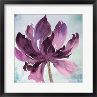 Tye Dye Floral I Framed Print