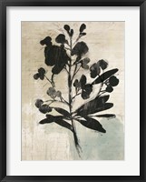 Inky Floral III Framed Print