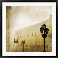 Framed Fog Town I