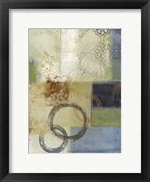 Composition in Blue II Framed Print