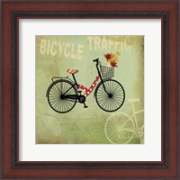 Framed Bicycle Traffic