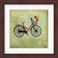 Framed Bicycle Traffic