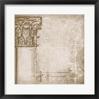 Romanesque I Framed Print