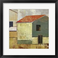 Framed 'Abstract Construction II' border=