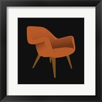 Mid Century Chair II Framed Print