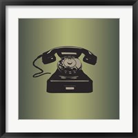 Framed MCM Telephone