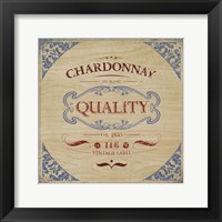 Framed Chardonnay