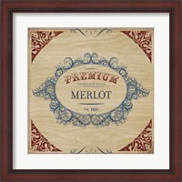 Framed Merlot