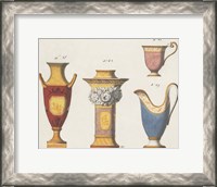 Framed Assorted Vessels II