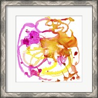 Framed 'Watercolour Abstract IV' border=