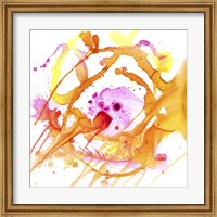 Framed Watercolour Abstract V