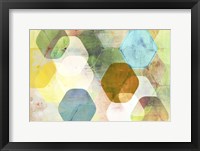 Rounded Hexagon I Framed Print