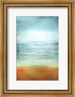 Framed Ocean Abstract