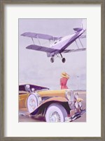 Framed Vintage Airport