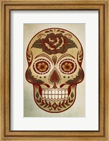 Framed Day of the Dead Skull I