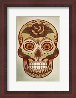 Framed Day of the Dead Skull I