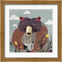Framed Honey Bear