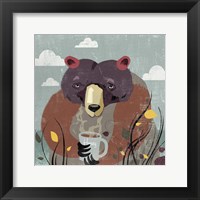 Framed Honey Bear