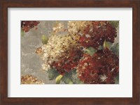 Framed Vintage Hydrangea