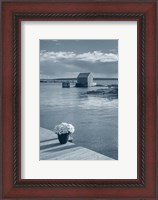 Framed By the Sea III with Border