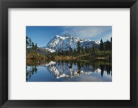 Framed Mount Shukan Reflection I