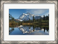 Framed Mount Shukan Reflection I